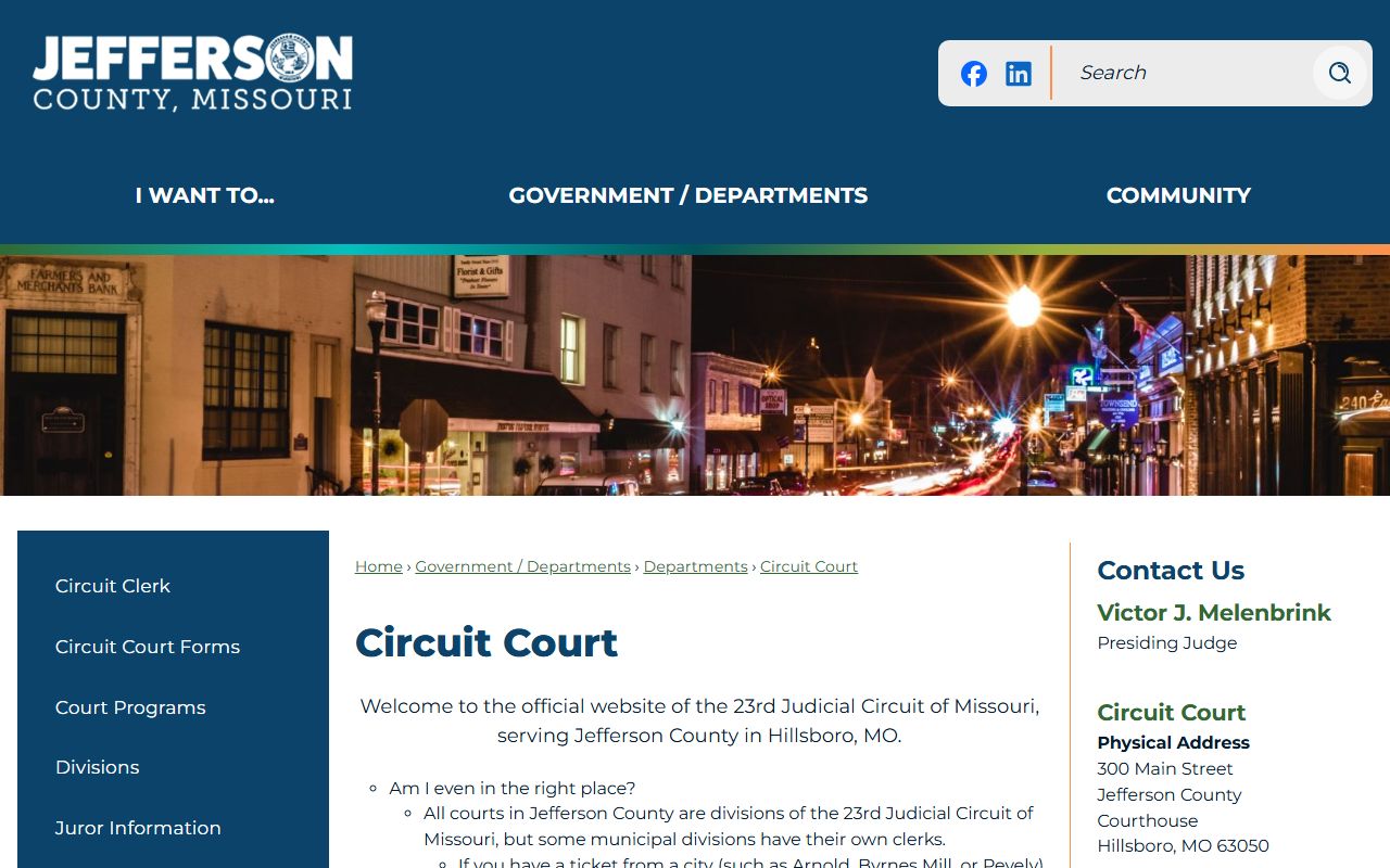 Jefferson County court records after arrest Case.net instructions